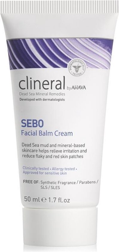 Ahava SEBO Facial Balm Cream Gezichtscrème 50 ml Clineral