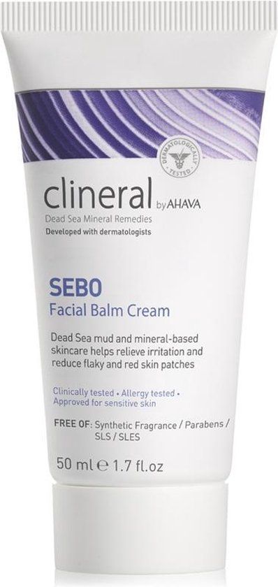 AHAVA Clineral SEBO Gezichtscrème - 50ml - Hydraterend & Kalmerend - Voor Gevoelige Huid