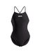 ARENA Badpak 'TIE BACK SOLID' zwart / wit
