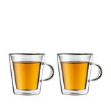 Bodum Canteen Dubbelwandig Glas - 2 stuks - 0,2 L