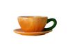 Byon Tasse avec soucoupe Mandarie 25 cl Orange