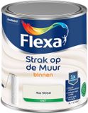 Flexa Strak Op De Muur Binnen Mat Gebroken Wit / Ral 9010 Mengverf 1 L