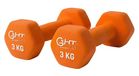 G5 HT SPORT Neopreen halters voor gymnastiek en thuisgymnastiek, antislip, 0,5 tot 6 kg, paar of enkel (2 x 3 kg)
