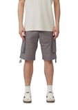 s.Oliver Bermuda FILE Katoen Rib Grijs Regular Fit
