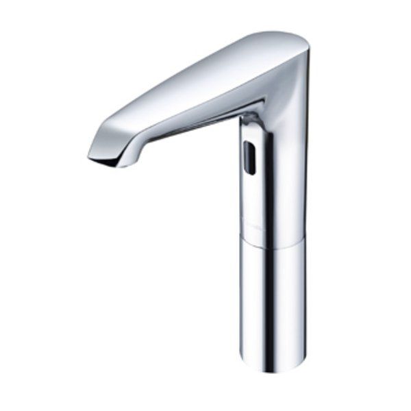 Schell Xeris E HD K elektronische wastafelkraan large - chroom