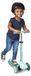 Trottinette à trois roues, vert-bleu, guidon réglable, convient jusqu'à 44 kg