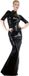 LateX – Latex Lange Jurk Getailleerd Model met Rits Sluiting Erotische Eye Candy Maat M – Zwart