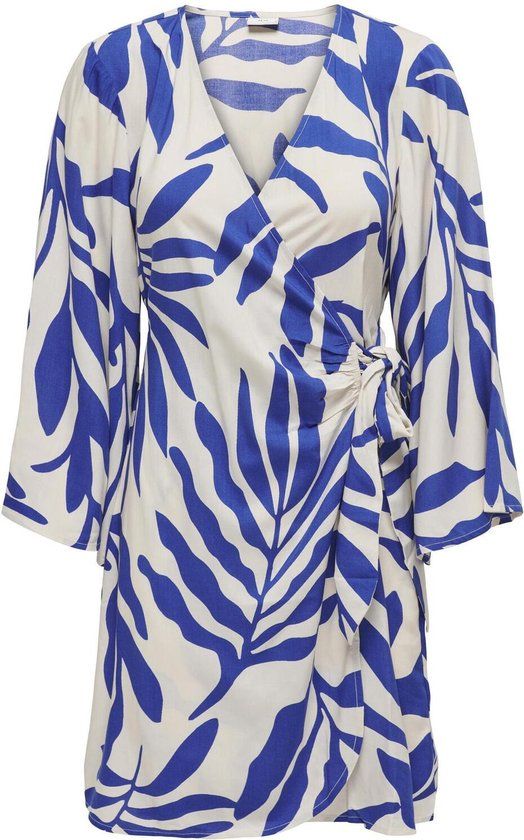 JDY - JDYSEZEN LIFE 7/8 SHORT DRESS WVN NOOS - Sandshell - Women's Mini Dress - Size M
