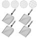 Solidchoice - Set de 4 tuyaux d'arrosage de jardin en acier inoxydable pour le jardinage