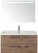BES LED Seville Badmeubelset 100 cm - Tabacco - Wastafel Djazz 1 Kraangat met Sence Spiegel