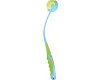 Flamingo Spector Werpstok Met Bal Blauw/Groen 47cm