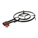 Garcima Paella Dual Ring Butaan/Propaan Gasbrander, Zwart, 50 cm