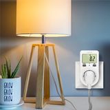 LogiLink energiemeter wit