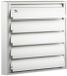 Renson Dampkaprooster 210 x 210 mm - Kleur Alu Ano F1