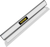 VEVOR Gipsplaten Afschuimmes, 100 X 13,8 X 5,4 cm Plamuurmes, 1,38 Kg Gipsplaten Skimming Blade, 0,5 mm Bladdikte Skimming Troffels, RVS Gladmakende Spatel voor Het Pleisteren Van Wanden En Plafonds