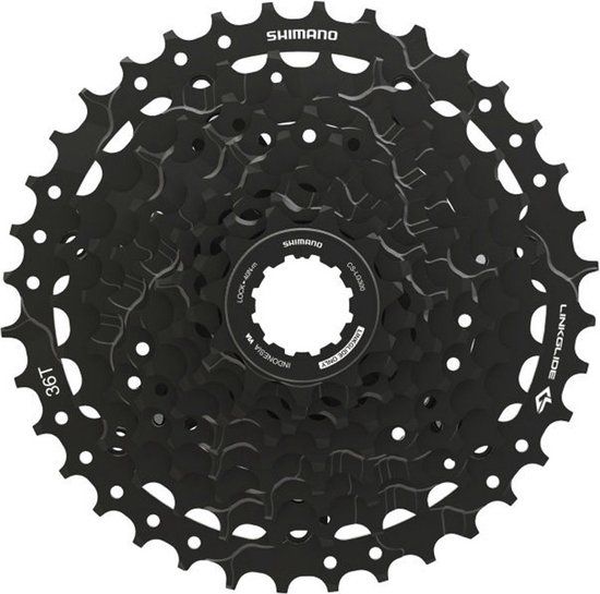 Shimano Cues LG300-9 Fietscassette Zwart 9-speed 11-36t