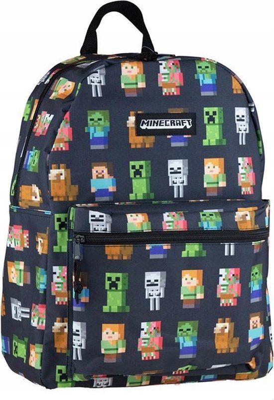Minecraft Multi Character Backpack - 39 cm