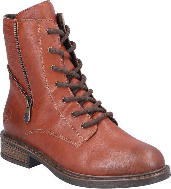 RIEKER 71450-24 Bottine cognac maat 40