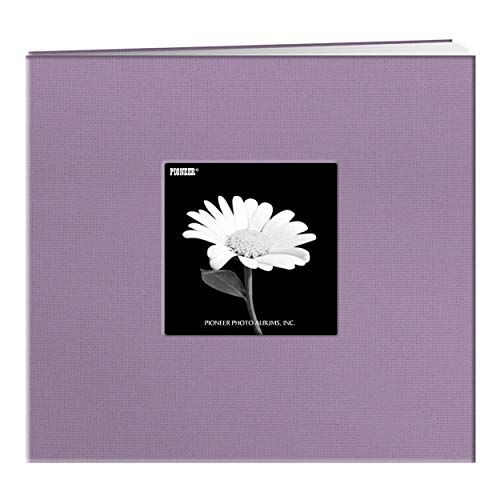 Pioneer Photo Albums Pioneer Misty Lila 8x8 Inch Book Cloth Cover Post Bound Album