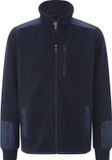 Babista heren Fleecejack - 64/66 - donkerblauw - Plus Size