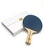 Killerspin Klassiek racket, pingpongpeddel voor beginners, Jet Basic rubberen handgrepen, uitlopend handvat, blauw