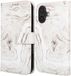 imoshion Hoesje - Geschikt voor Apple iPhone 17 - Design Bookcase smartphone - Sandy Marble