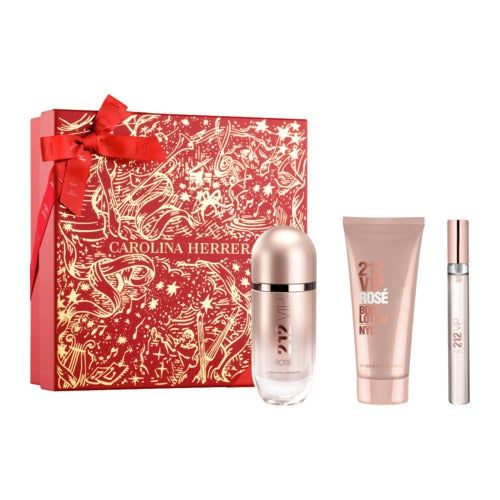 Carolina Herrera 212 Vip Rose (L) Set EDP 80ml + BL 100ml + EDP 10ml