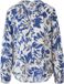 s.Oliver Blouse Col en V Manches longues Fleurie Viscose Écru 36