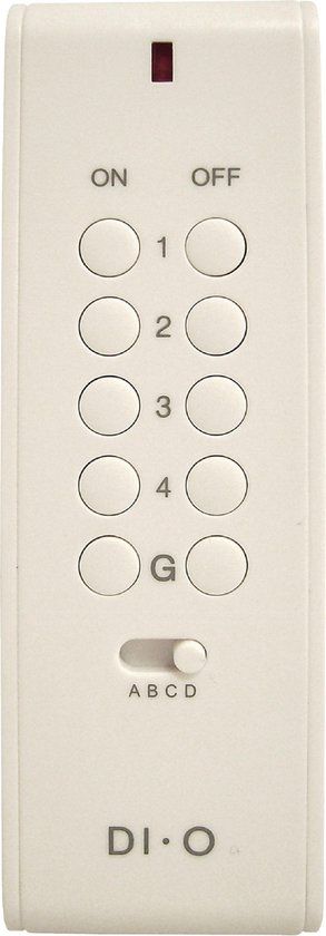 DI-O Afstandsbediening 16-Kanaals | Draadloze schakelaar | Wit