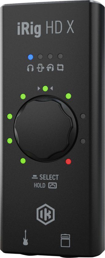 IK Multimedia iRig HD X Gitarren Audio-Interface - iOS interface