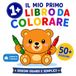 Il mio primo libro da colorare per bambini da 1 anno: 50+ disegni grandi e facili, non macchia, formato compatto
