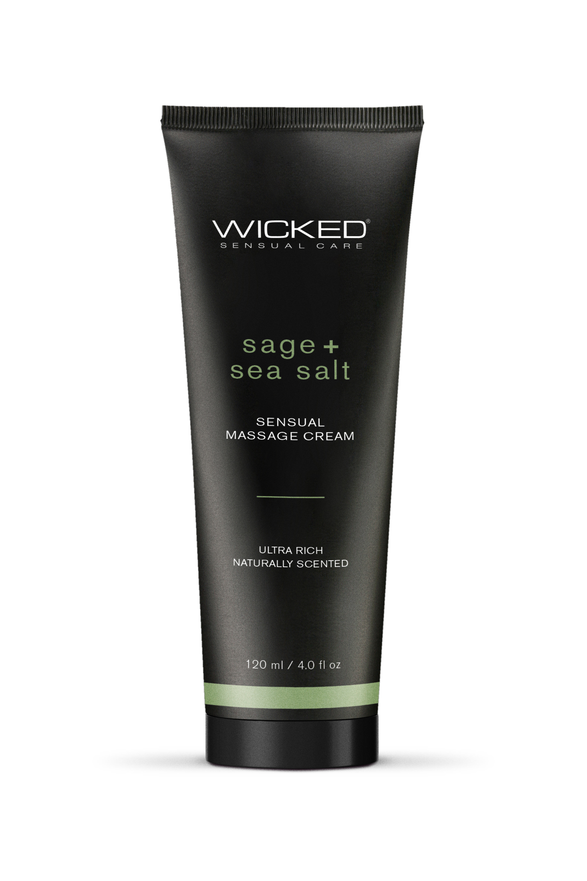 Wicked Wicked - Sage + Sea Salt - Massagecrème - 120 ml