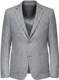 OMBRE Blazer - Regular Fit - Lange Mouw - Knopen - Grijs - S