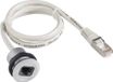 Schlegel RRJ_RJ45 RJ45 Inbouwbus, Grijs