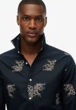 Superdry - Beach overhemd met lange mouwen - Heren - Blauw - M