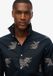 Superdry - Beach overhemd met lange mouwen - Heren - Blauw - M