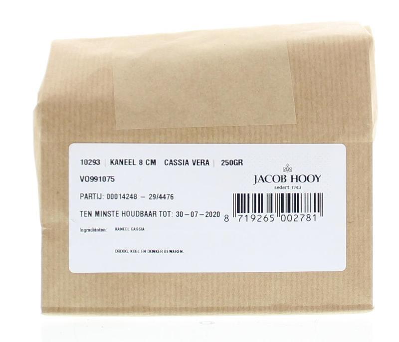 Jacob Hooy Kaneel pijpjes 8 cm 250g