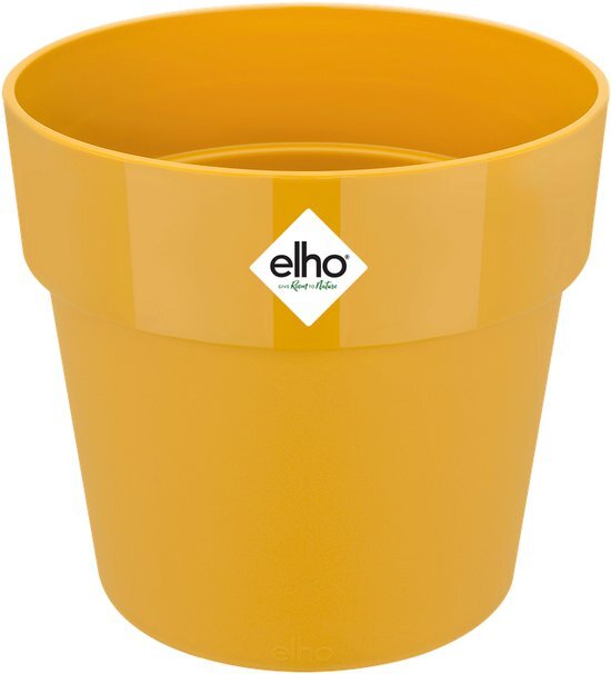 elho bloempot b.for original rond 22cm oker - 22 x 22 x 20.3 cm