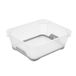keeeper Stapelbare opbergmand, antislip, DIN A6, 20 x 16 x 7 cm, Jonas, Nordic Grey