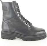 Durea 9758 H Veterlaarzen Zwart Leer