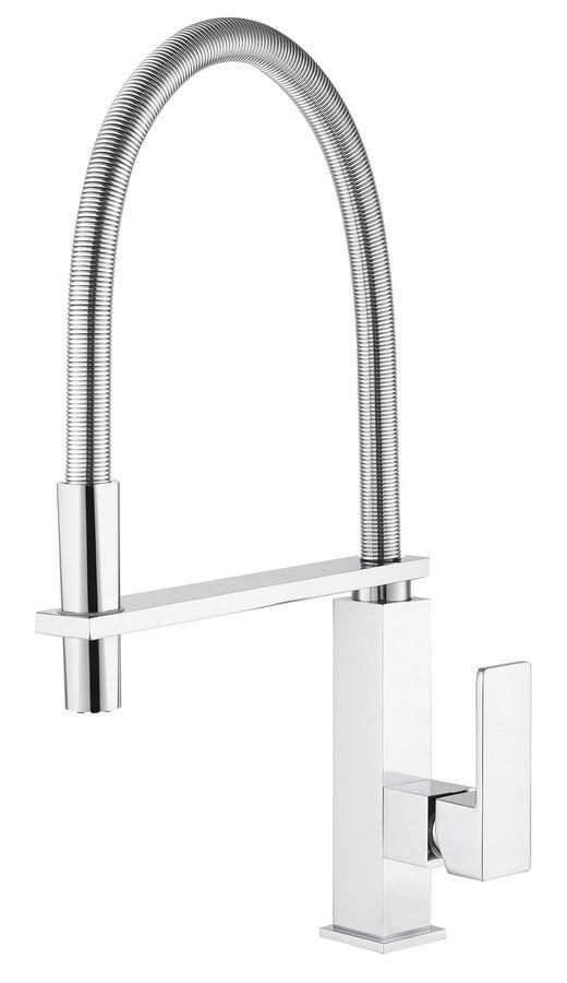Sapho MAYA Keukenkraan met Uitrekbare Uitloop Chroom