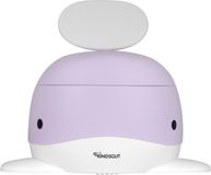 Kindsgut - WC potje peuter - Lila - Walvisdesign - Antislip & Uitneembare binnenkant - Plaspotje met deksel voor zindelijkheidstraining