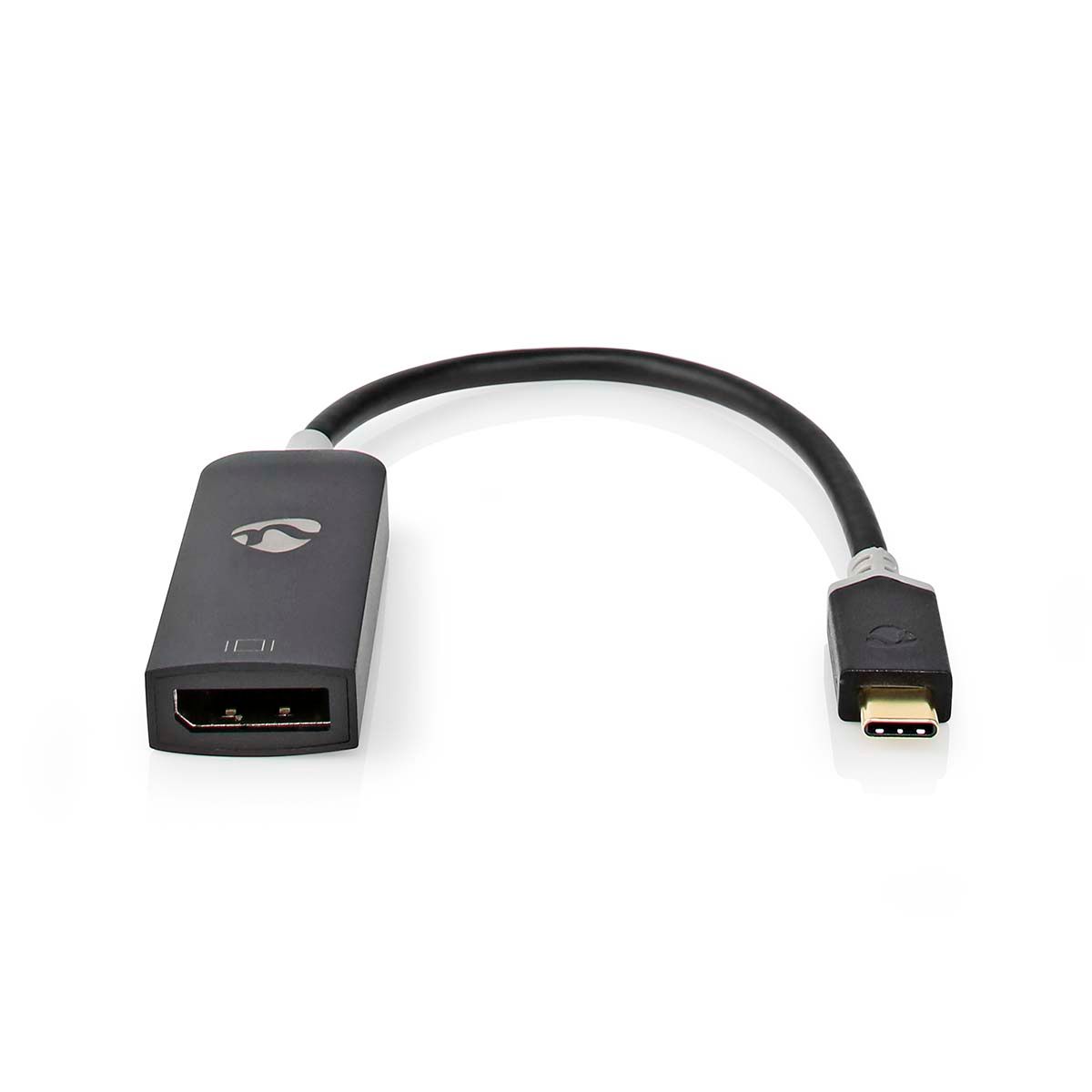 Nedis CCBW64352AT02 USB Type-C Adapter - Antraciet