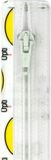 Opti 4802 S60 spiraalrits 6mm deelbaar 80 cm met fulda ritsentrekker wit