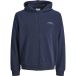 JACK&JONES - JJCOLLEGE LOGO SWEAT ZIP HOOD JNR - Garçon - Sweatshirt