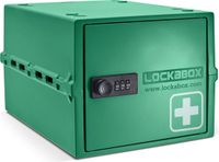 Lockabox One™ Opbergbox met Cijferslot - Afsluitbare Medicijnkast - Polycarbonaat Kluis - Koelkast en Diepvries Proof - 10,5 Liter - 31 x 21 x 17 cm