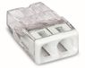 WAGO 2273-202/996-040 Compact-verbindingsklemmen, transparant (verpakking van 40)