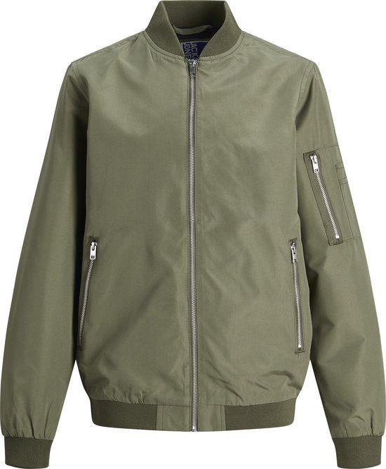 JACK & JONES Jongens Bomberjack Dusty Olive 140