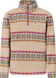 Protest PRTRomay JR Trui Meisjes Outdoor Fleece 1/4 Rits Bamboo Beige