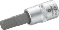 TOOLCRAFT 816071 Inbus Dopsleutel-bitinzet 6 mm 1/4 (6.3 mm)